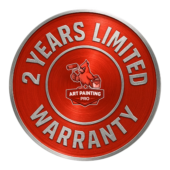 Art Painting Pro 2 Years Limited Warranty seal
